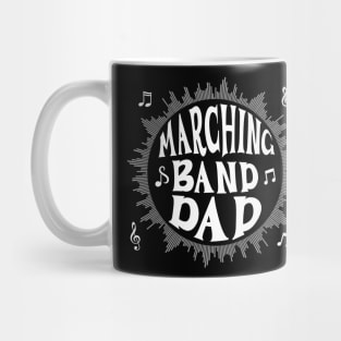 Marching Band Dad Music Mug